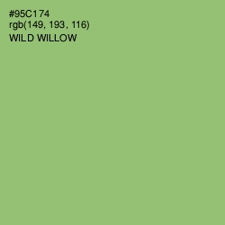 #95C174 - Wild Willow Color Image