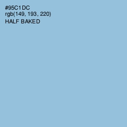 #95C1DC - Half Baked Color Image