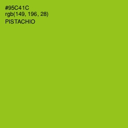 #95C41C - Pistachio Color Image