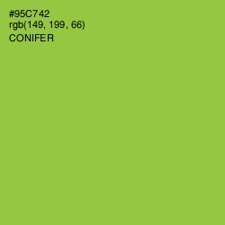 #95C742 - Conifer Color Image