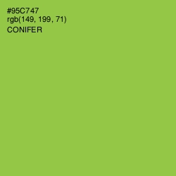 #95C747 - Conifer Color Image