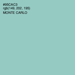 #95CAC3 - Monte Carlo Color Image