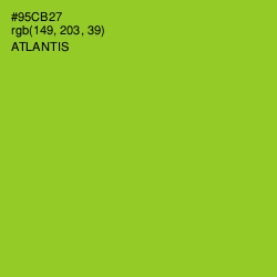 #95CB27 - Atlantis Color Image
