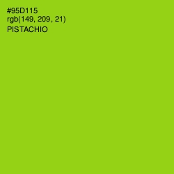 #95D115 - Pistachio Color Image