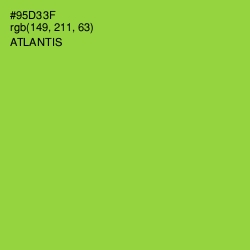 #95D33F - Atlantis Color Image