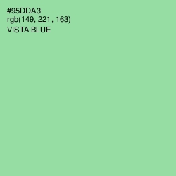 #95DDA3 - Vista Blue Color Image