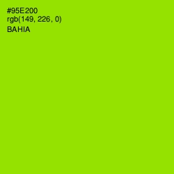 #95E200 - Bahia Color Image