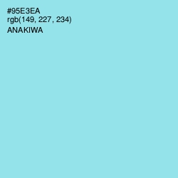 #95E3EA - Anakiwa Color Image