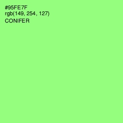 #95FE7F - Conifer Color Image