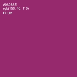 #96286E - Plum Color Image
