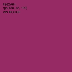 #962A64 - Vin Rouge Color Image