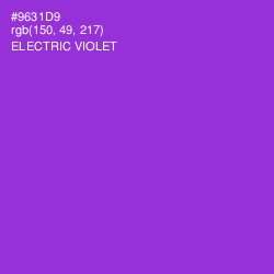 #9631D9 - Electric Violet Color Image