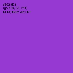 #9639D3 - Electric Violet Color Image