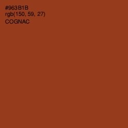 #963B1B - Cognac Color Image