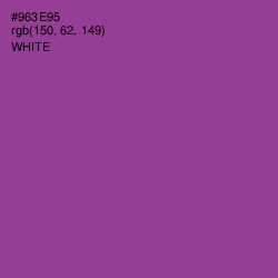 #963E95 - Vivid Violet Color Image