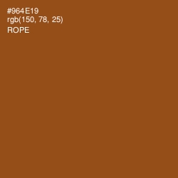 #964E19 - Rope Color Image