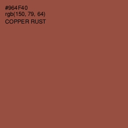 #964F40 - Copper Rust Color Image