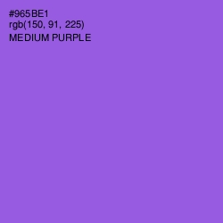 #965BE1 - Medium Purple Color Image