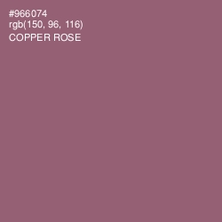 #966074 - Copper Rose Color Image