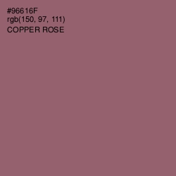 #96616F - Copper Rose Color Image