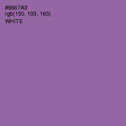 #9667A3 - Wisteria Color Image