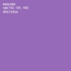 #9669B9 - Wisteria Color Image