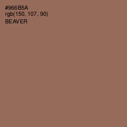 #966B5A - Beaver Color Image