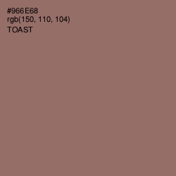 #966E68 - Toast Color Image