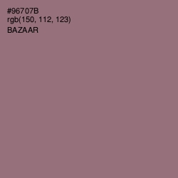 #96707B - Bazaar Color Image