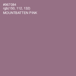 #967084 - Mountbatten Pink Color Image