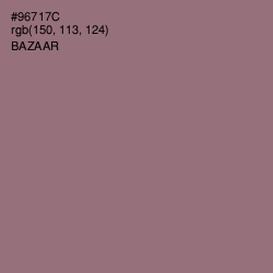 #96717C - Bazaar Color Image