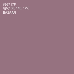 #96717F - Bazaar Color Image