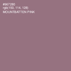 #967280 - Mountbatten Pink Color Image