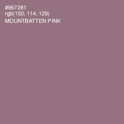 #967281 - Mountbatten Pink Color Image