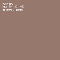 #96786C - Almond Frost Color Image