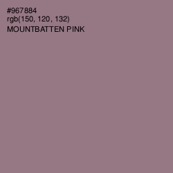 #967884 - Mountbatten Pink Color Image