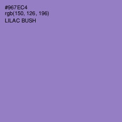 #967EC4 - Lilac Bush Color Image