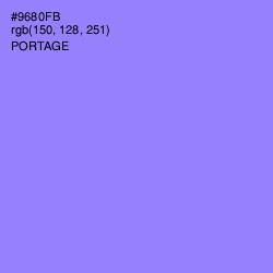 #9680FB - Portage Color Image