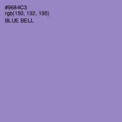 #9684C3 - Blue Bell Color Image