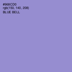 #968CD0 - Blue Bell Color Image