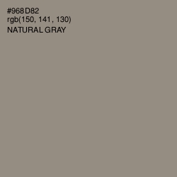 #968D82 - Natural Gray Color Image