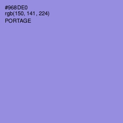 #968DE0 - Portage Color Image