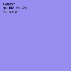 #968DF1 - Portage Color Image