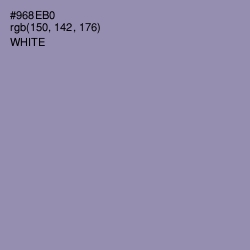 #968EB0 - Manatee Color Image