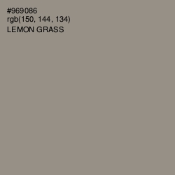 #969086 - Lemon Grass Color Image