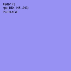 #9691F3 - Portage Color Image