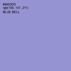 #9693D3 - Blue Bell Color Image