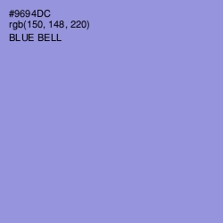 #9694DC - Blue Bell Color Image