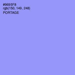 #9695F8 - Portage Color Image