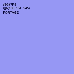 #9697F5 - Portage Color Image